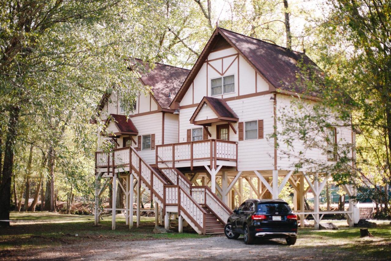 Riverbend Motel & Cabins Helen Exterior foto